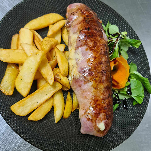 Pileća rolovana džigerica u skrami